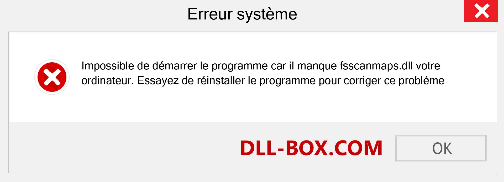 Le fichier fsscanmaps.dll est manquant ?. Télécharger pour Windows 7, 8, 10 - Correction de l'erreur manquante fsscanmaps dll sur Windows, photos, images